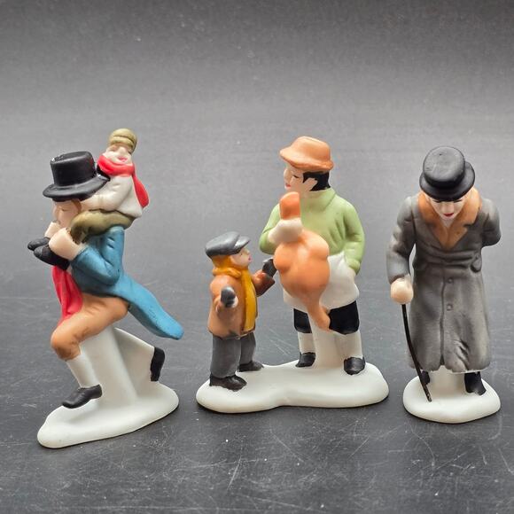 Department 56 A Christmas Carol Figurine People Set of Three In Box - Picture 5 of 6